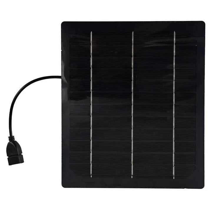 Solar Powered Camping Fan with USB - Portable Solar Fan for Outdoor Camping, Hiking, Fishing, Travel | Stornfield