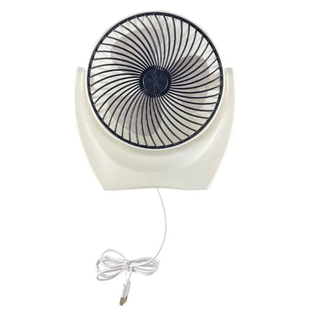 Solar Powered Camping Fan with USB - Portable Solar Fan for Outdoor Camping, Hiking, Fishing, Travel | Stornfield