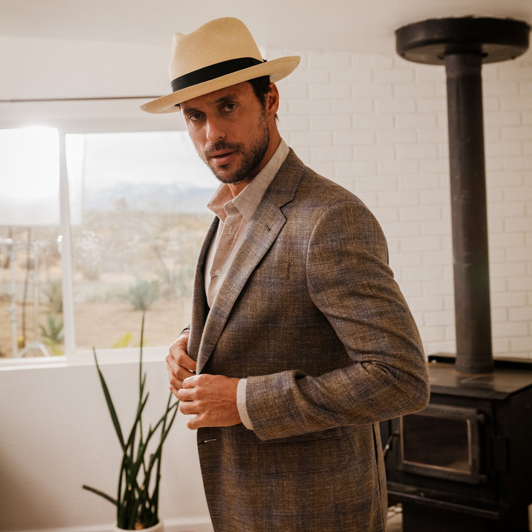 StyleJet Center Dent Panama Fedora | Stornfield