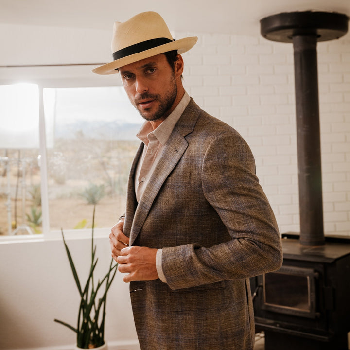 StyleJet Center Dent Panama Fedora | Stornfield