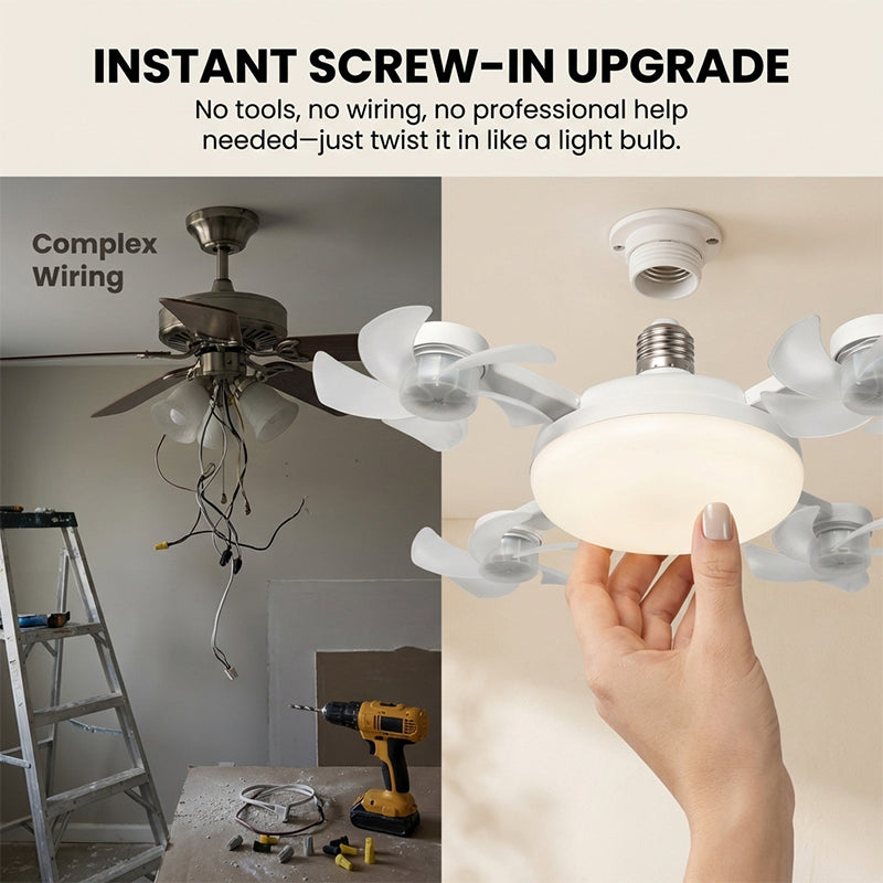 Remote Control Ceiling Fan Light Bulb | Stornfield