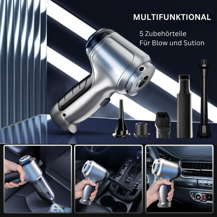 Cordless vacuum cleaner for car and home – TurboClean | Stornfield