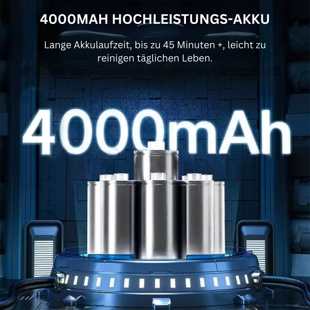 Cordless vacuum cleaner for car and home – TurboClean | Stornfield