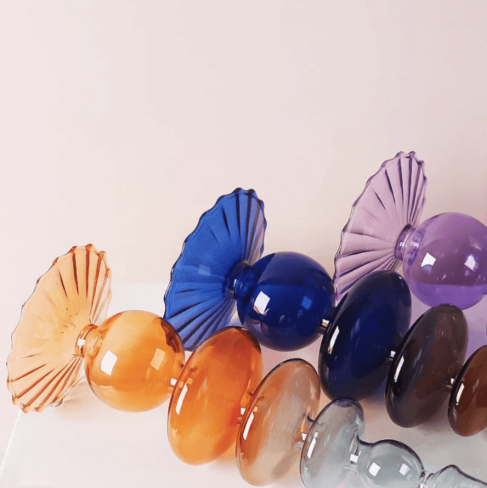 Stornfield | Classic Two-Tone Glass Candle Holder