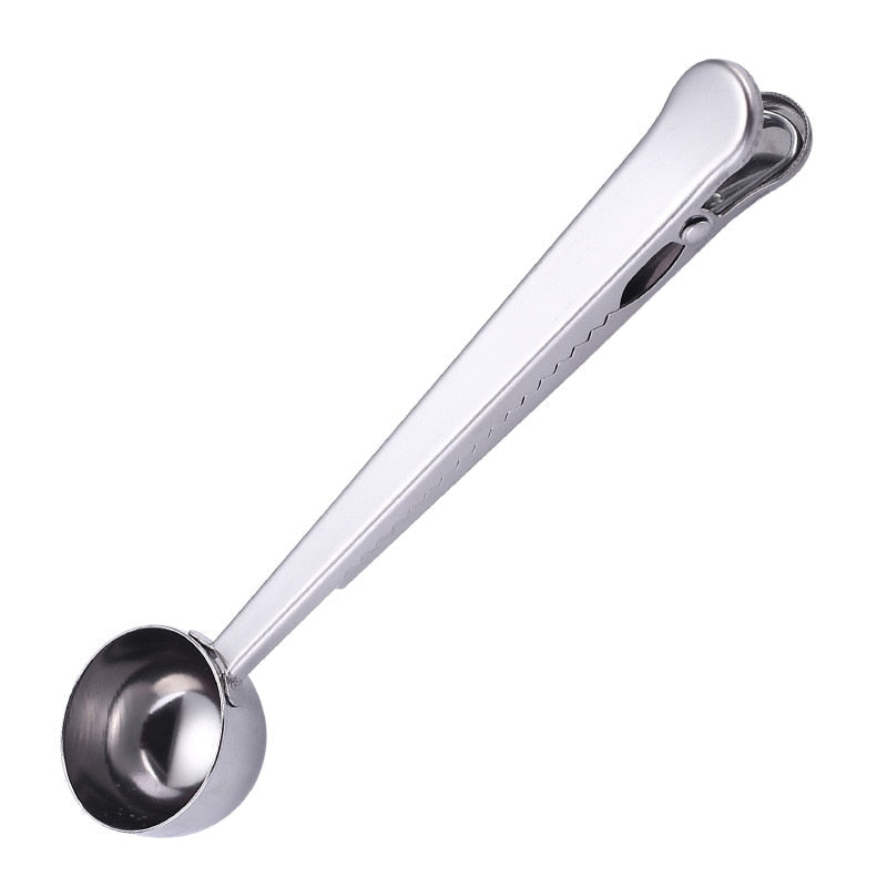 Two-in-one Coffee Spoon Sealing Clip Kitchen Accessories Cafe Clip | Stornfield