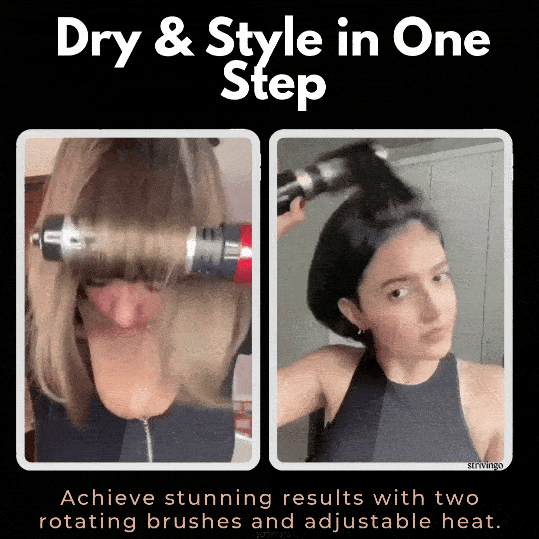 Stornfield | Driwave 2-in-1 Hair Dryer and Rotating Styler