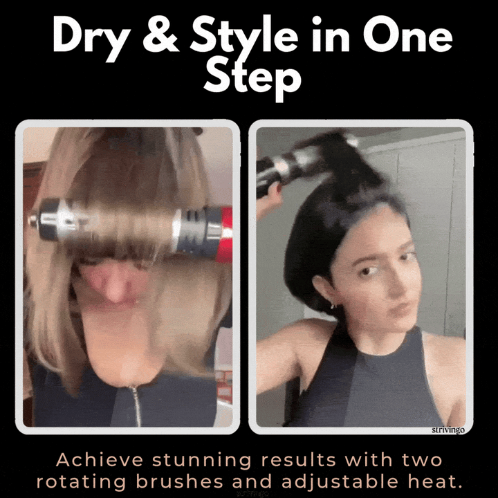 Stornfield | Driwave 2-in-1 Hair Dryer and Rotating Styler