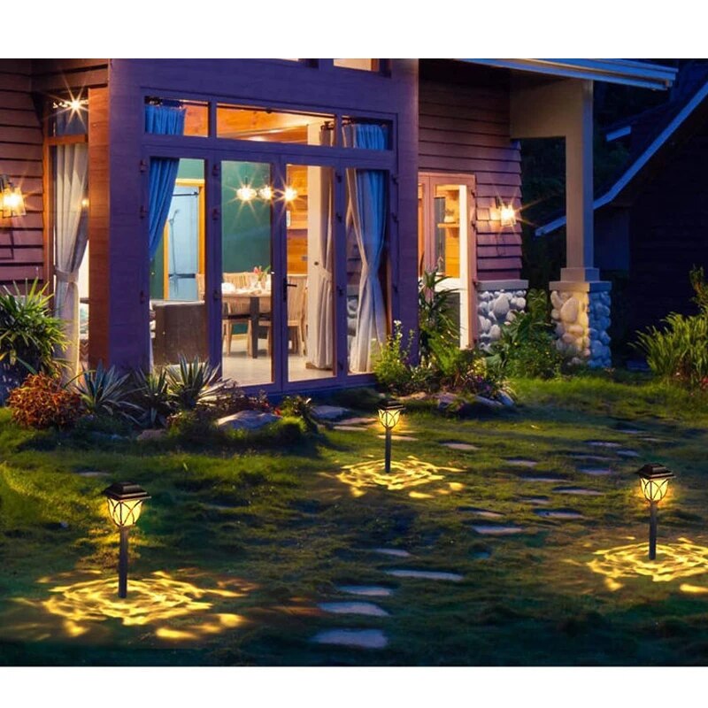 LED Solar Garden Lights – Decorative Solar-Powered Lawn Lights for Outdoor Pathways | Stornfield