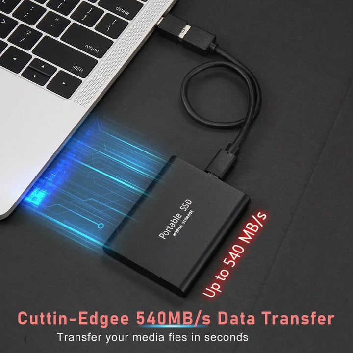 Stornfield | Portable External SSD | USB 3.1 Type C Fast Storage | Up to 128GB