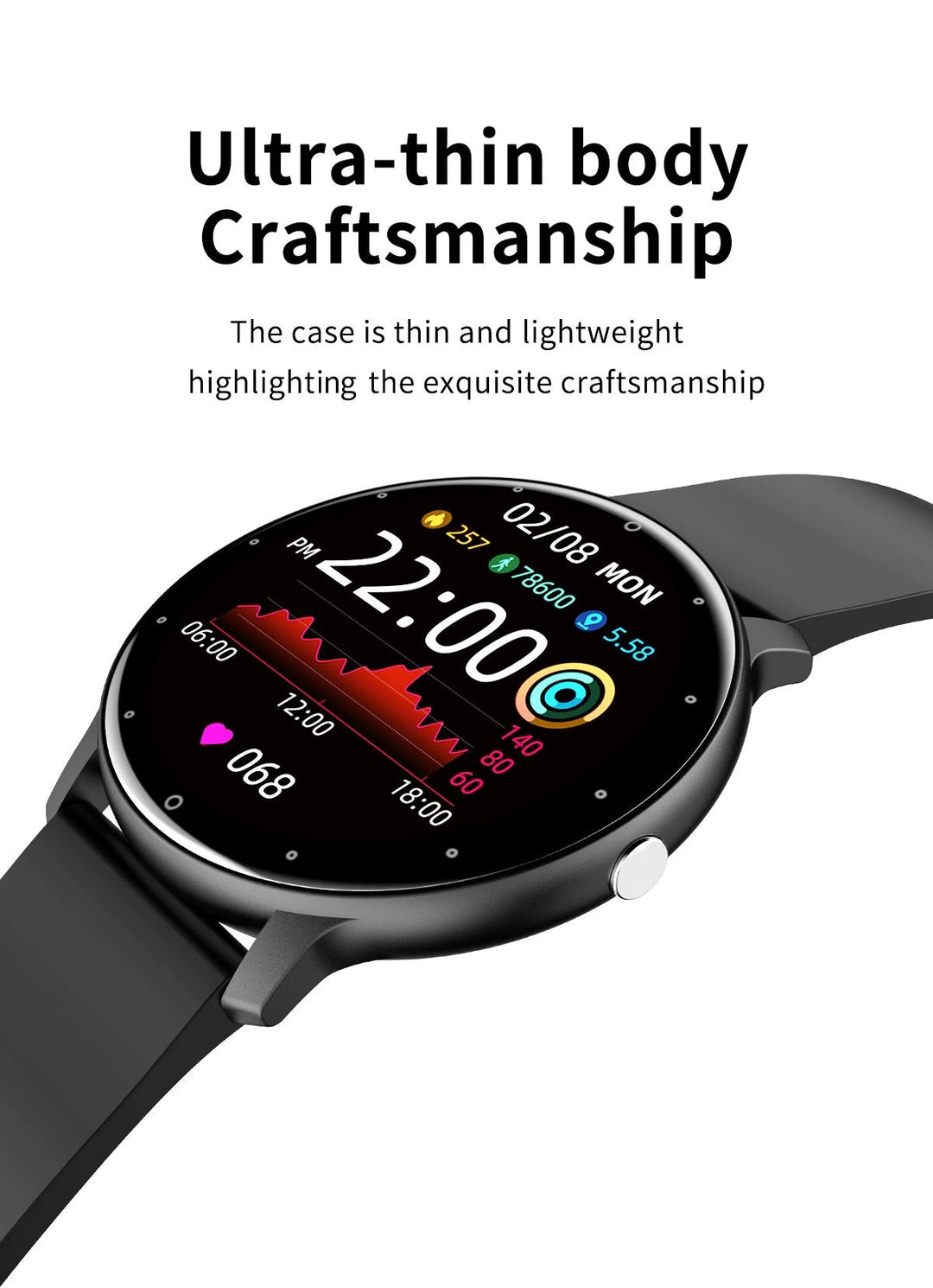 Stornfield | Ultra-thin Smartwatch - SlimLine Fit