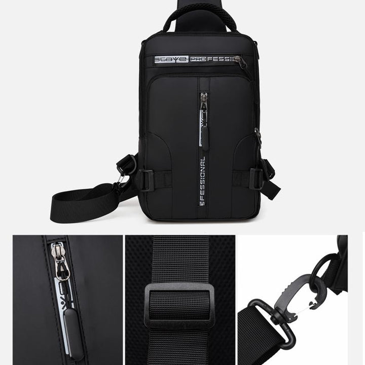 Shoulder bag with USB charger | Stornfield