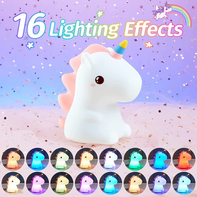 Stornfield | Unicorn Night Light with Adjustable Colors and Brightness
