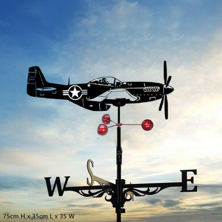 Stornfield | Weathervane - Windy - Retro Witch Shape - Unique Design