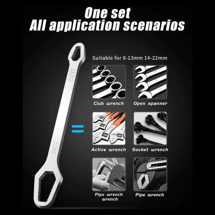 Adjustable 8-22 mm Universal Wrench | Stornfield