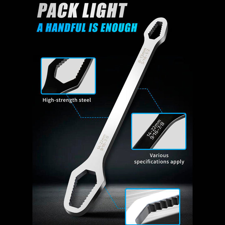 Adjustable 8-22 mm Universal Wrench | Stornfield