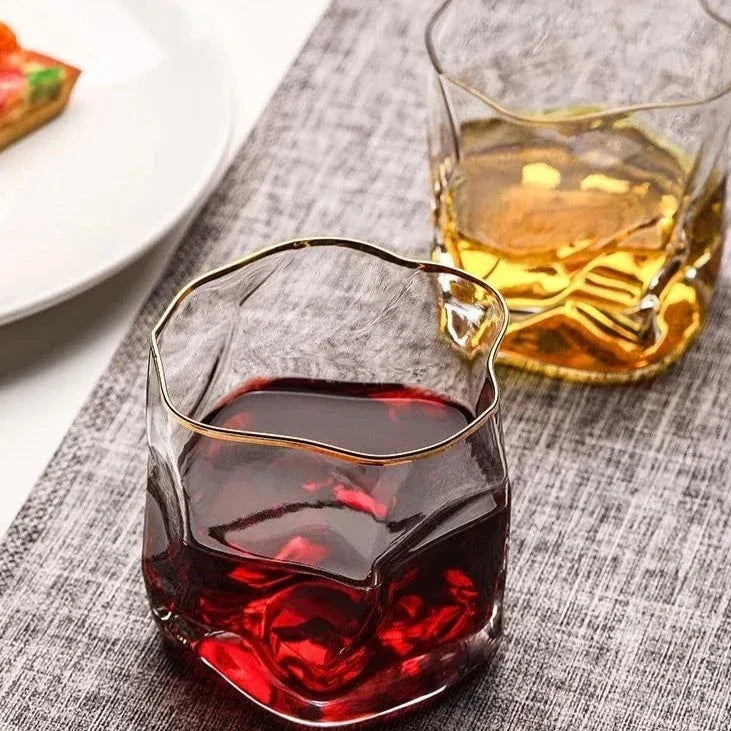 Textured Whiskey Glass 2-Piece Set Stornfield