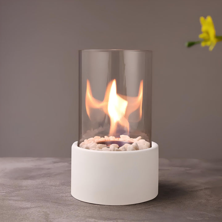 Classic Oil Lamp with Open Flame - Lumora | Stornfield