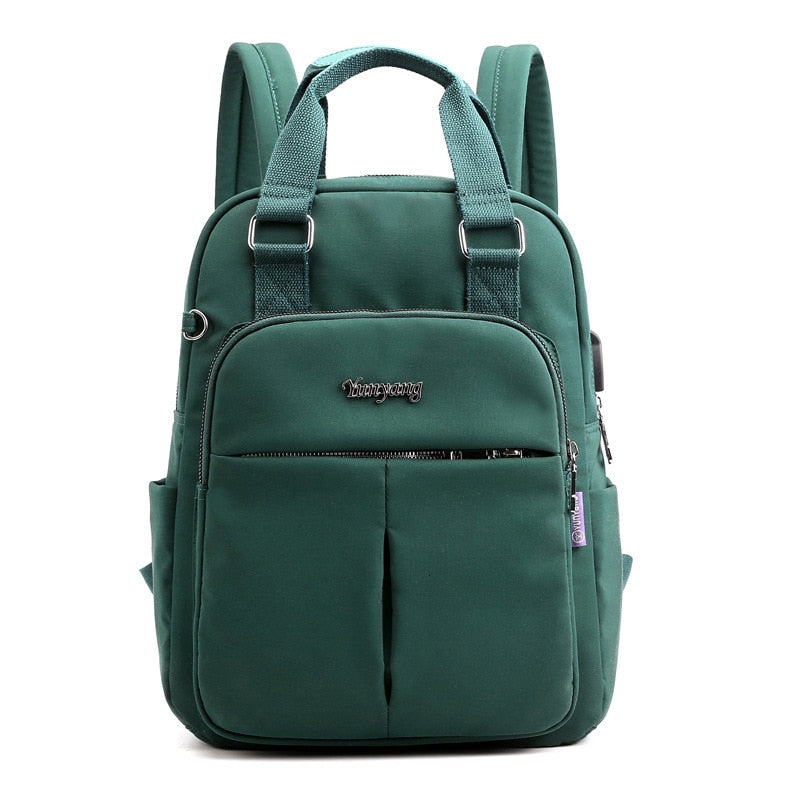 Water-Resistant USB Charging Anti-Theft Backpack – Multi-Compartment Design | Stornfield