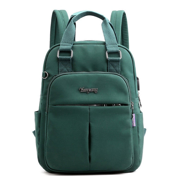 Water-Resistant USB Charging Anti-Theft Backpack – Multi-Compartment Design | Stornfield