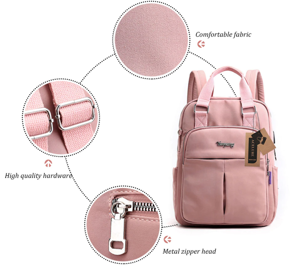 Water-Resistant USB Charging Anti-Theft Backpack – Multi-Compartment Design | Stornfield