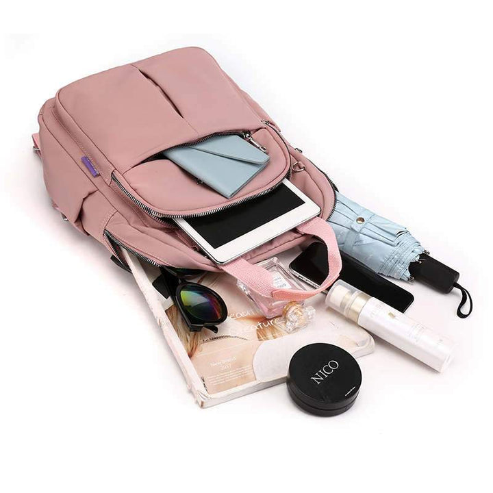 Water-Resistant USB Charging Anti-Theft Backpack – Multi-Compartment Design | Stornfield