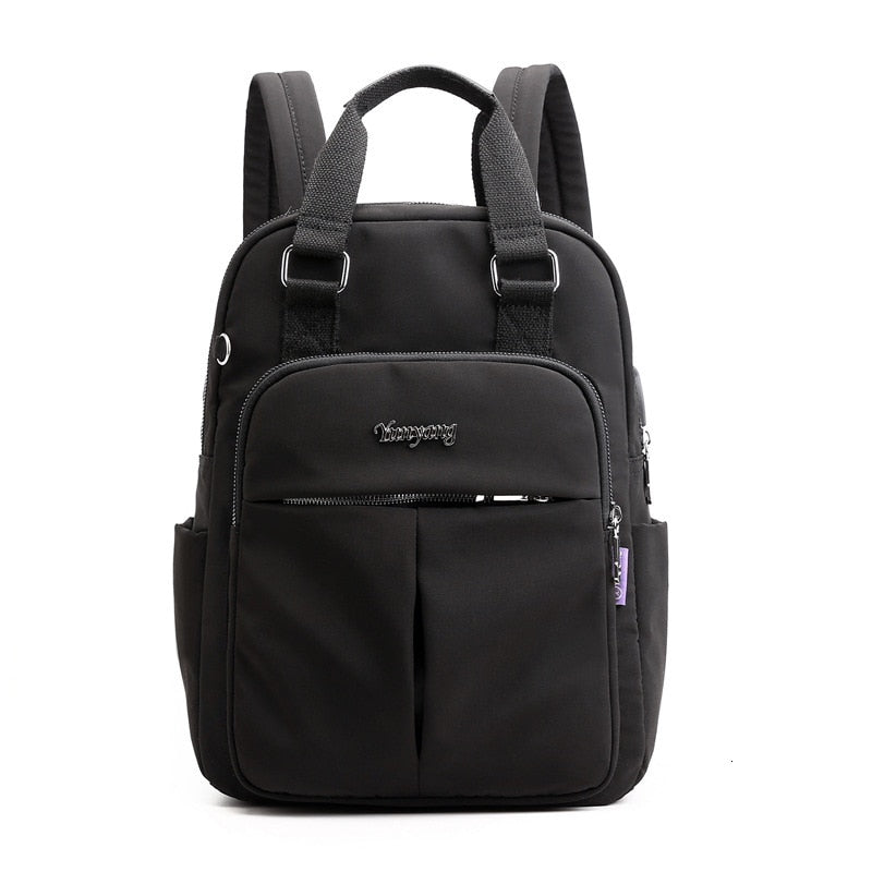 Water-Resistant USB Charging Anti-Theft Backpack – Multi-Compartment Design | Stornfield