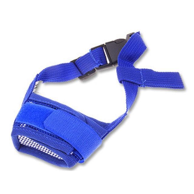 Stornfield | Pet Dog Adjustable Mask Bark Bite Mesh Mouth Muzzle Grooming Anti Stop Chewing