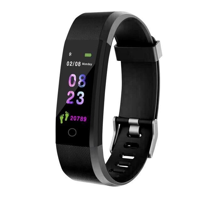 Stornfield | Smart Wristband fitness tracker Watch Health Heart rate band Blood Pressure Waterproof Smart Bracelet for Men Women Smartband