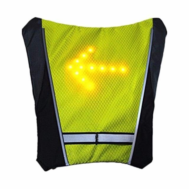 Stornfield | Turn Signal Cycling Reflective Safety LED Vest Cyclist Outdoor Waterproof