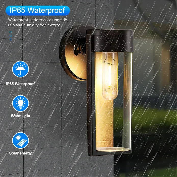 Solar Column Wall Light | Stornfield