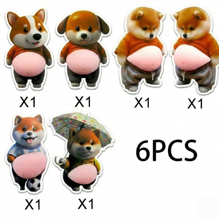 Chubby Shiba Silicone Sticker Protector | Stornfield