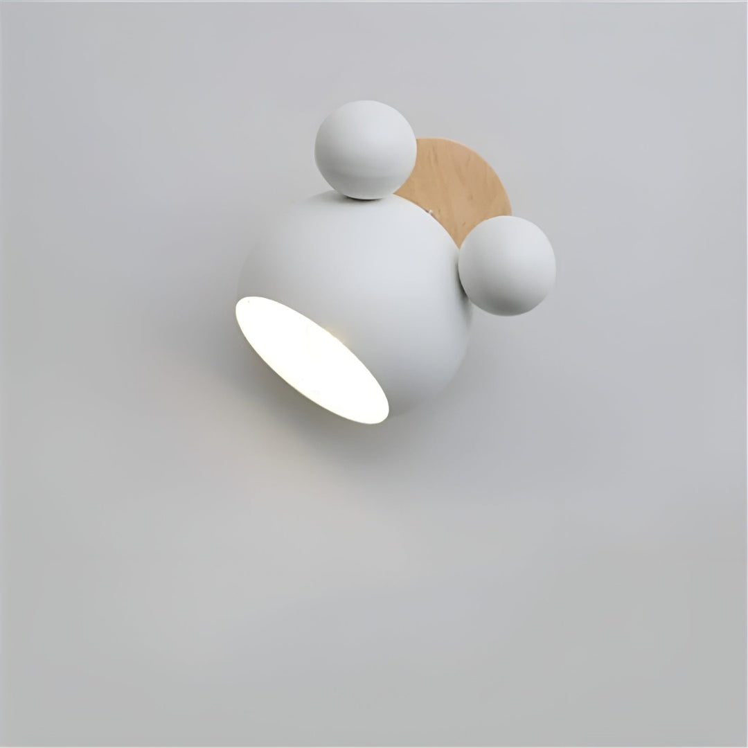 Wall lamp in Mickey design – Decorative and Modern | Perfect for children's room & living room | Stornfield