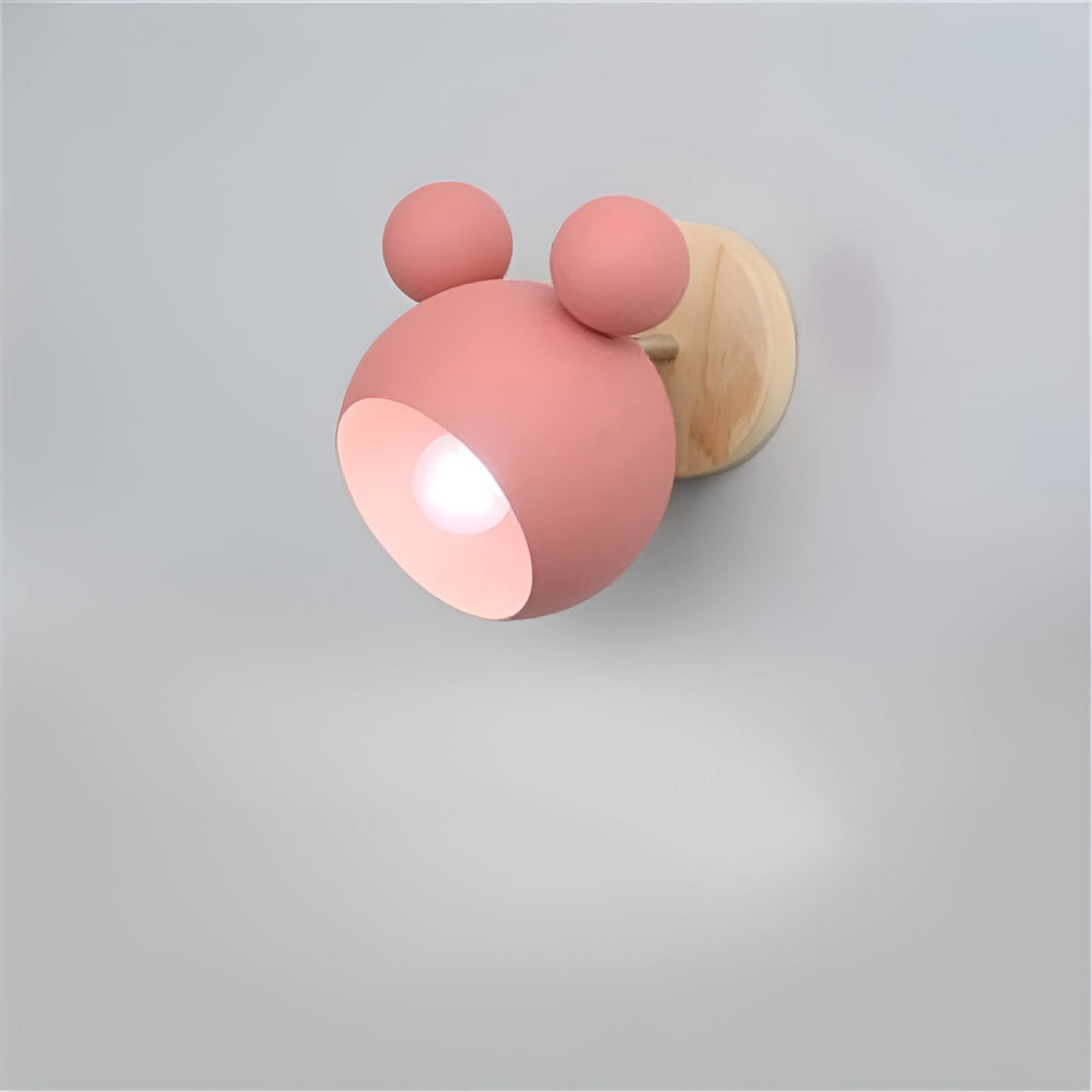 Wall lamp in Mickey design – Decorative and Modern | Perfect for children's room & living room | Stornfield
