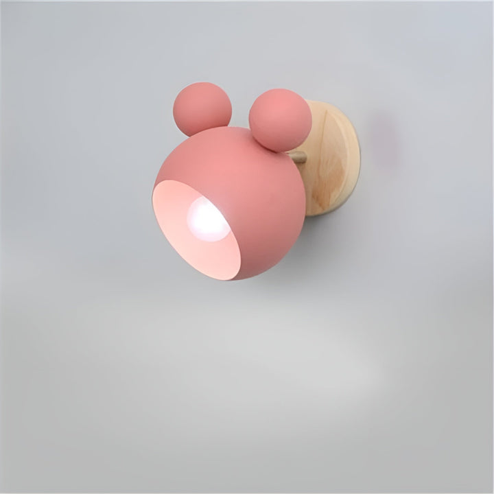 Wall lamp in Mickey design – Decorative and Modern | Perfect for children's room & living room | Stornfield