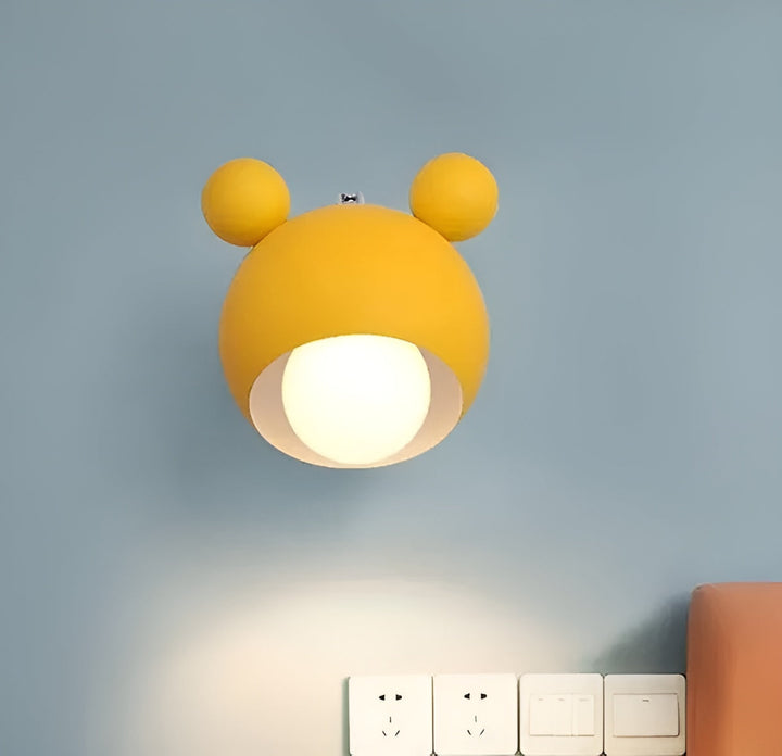 Wall lamp in Mickey design – Decorative and Modern | Perfect for children's room & living room | Stornfield