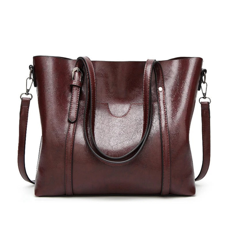 Stornfield | Elegant leather handbag with handmade details