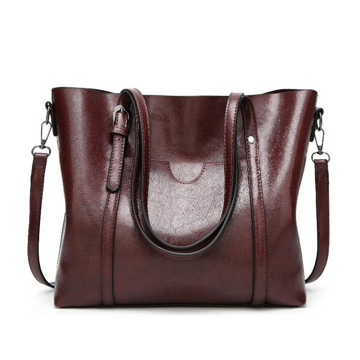 Stornfield | Elegant leather handbag with handmade details