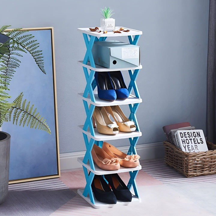 FlexiRack Shoe Organizer - Multifunctional Multi-layer Folding Shoe Rack | Stornfield