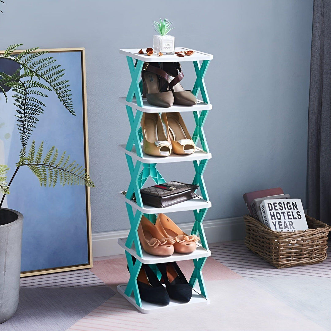 FlexiRack Shoe Organizer - Multifunctional Multi-layer Folding Shoe Rack | Stornfield