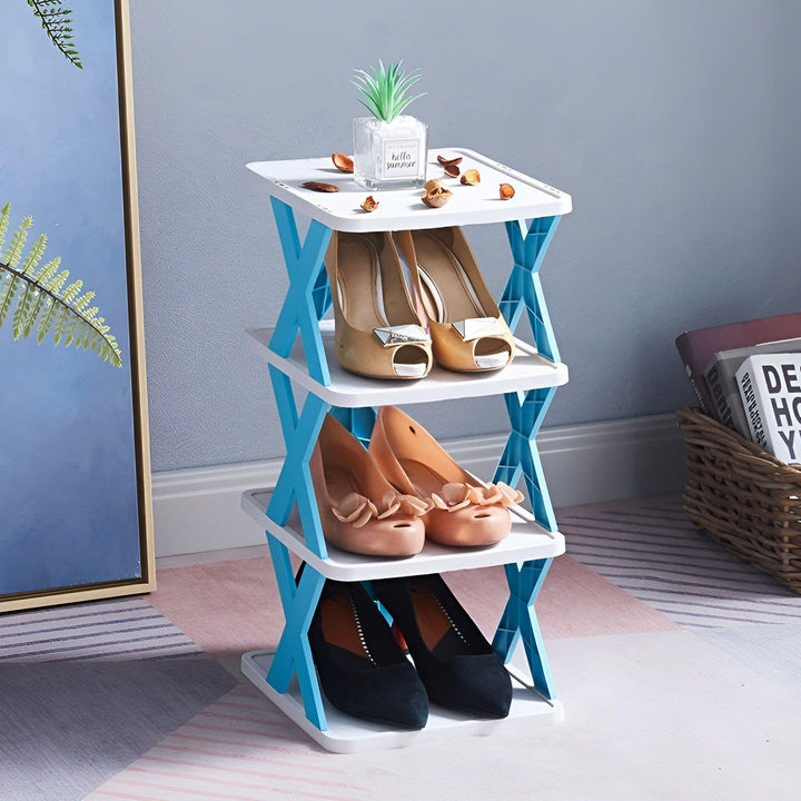 FlexiRack Shoe Organizer - Multifunctional Multi-layer Folding Shoe Rack | Stornfield