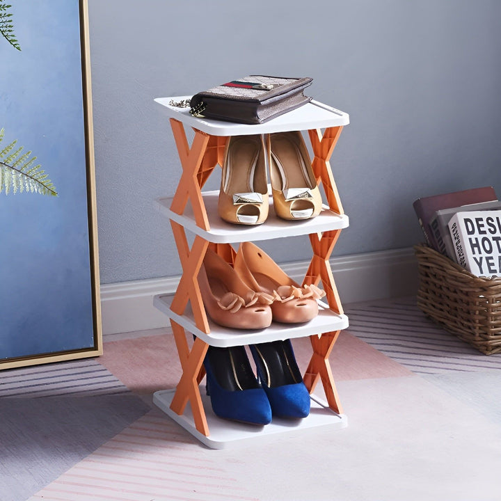 Multifunctional and Foldable Shoe Rack - SpaceSaver | Stornfield