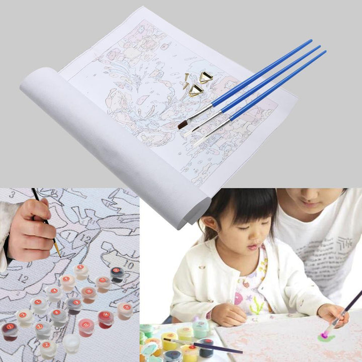 Vase of Roses - Van-Go Paint-By-Number Kit | Stornfield