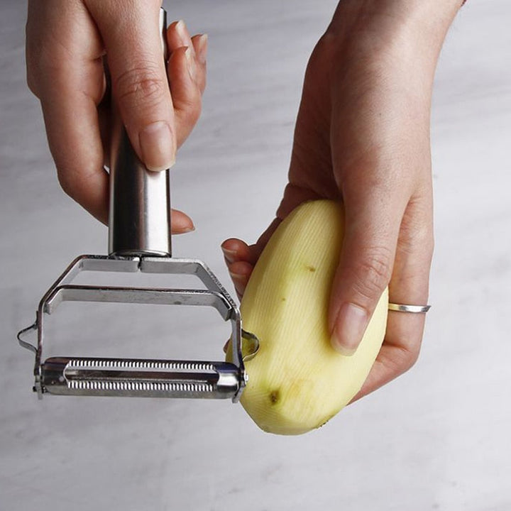 Vegetable Peeler Stainless Steel Kitchen Potato Peeler Metal Grater | Stornfield