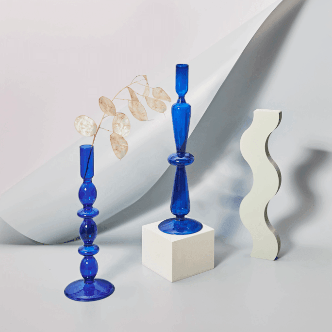 Stornfield | Vintage Glass Candle Holder