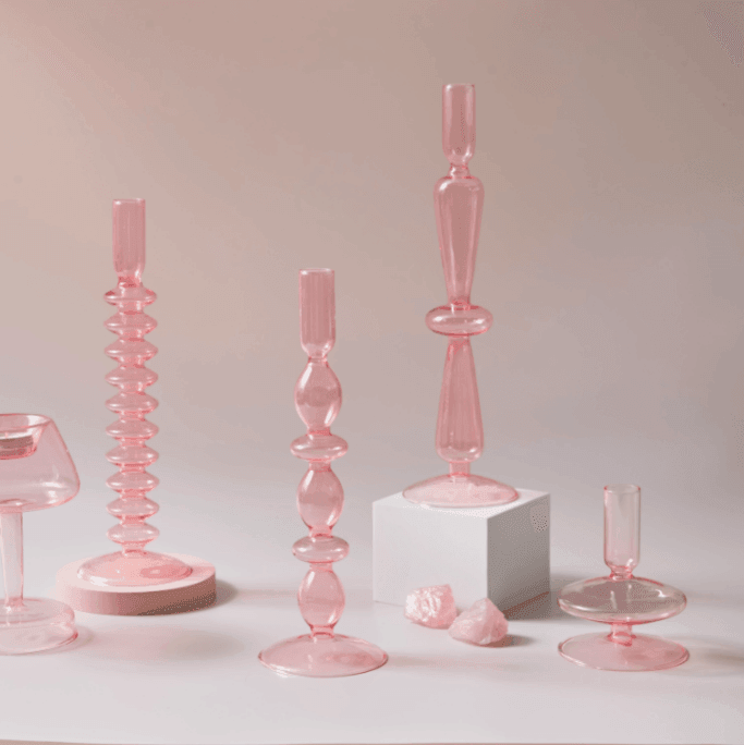 Stornfield | Vintage Glass Candle Holder