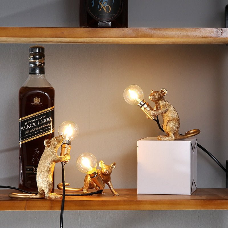Stornfield | Vintage LED Mouse Table Lamp