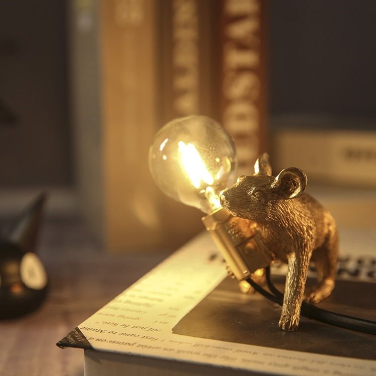 Stornfield | Vintage LED Mouse Table Lamp