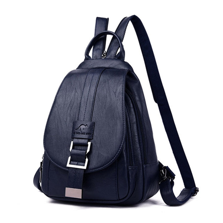 Premium Water-Resistant Leather Backpack for Women | Stornfield