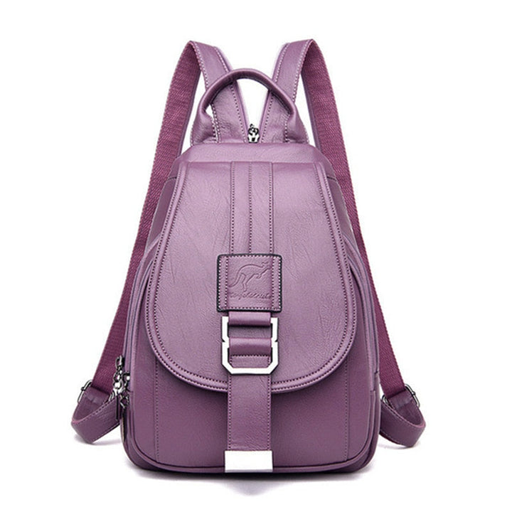 Premium Water-Resistant Leather Backpack for Women | Stornfield