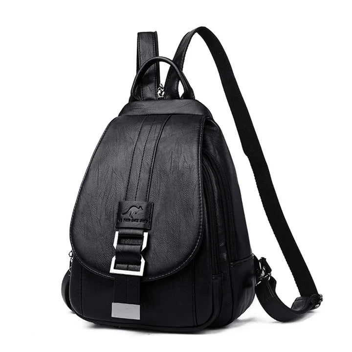 Premium Water-Resistant Leather Backpack for Women | Stornfield